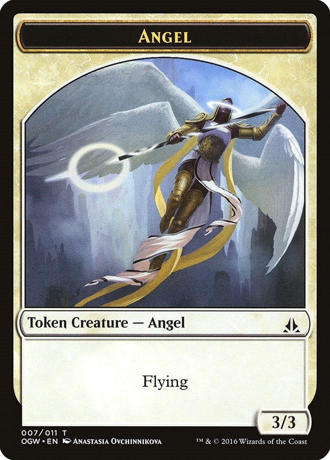 Image for Angel Token (7) [Oath of the Gatewatch] - Magic: The Gathering