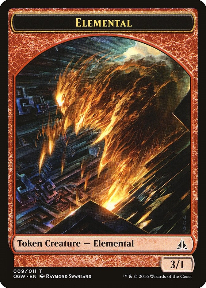 Image for Elemental Token (009) (9) [Oath of the Gatewatch] - Magic: The Gathering