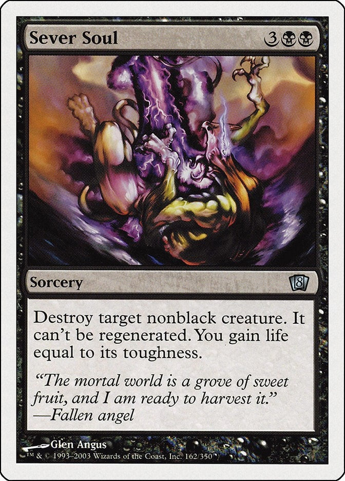 Image for Sever Soul (162) [8th Edition] - Magic: The Gathering