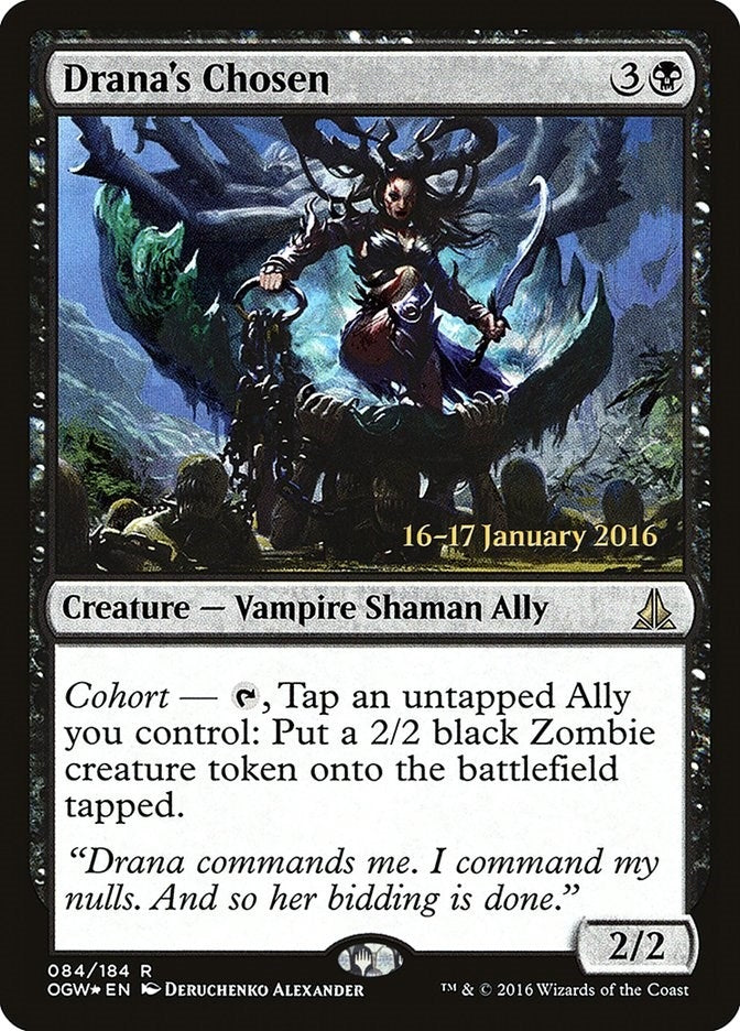 Image for Drana's Chosen (84) [Prerelease Cards] - Magic: The Gathering