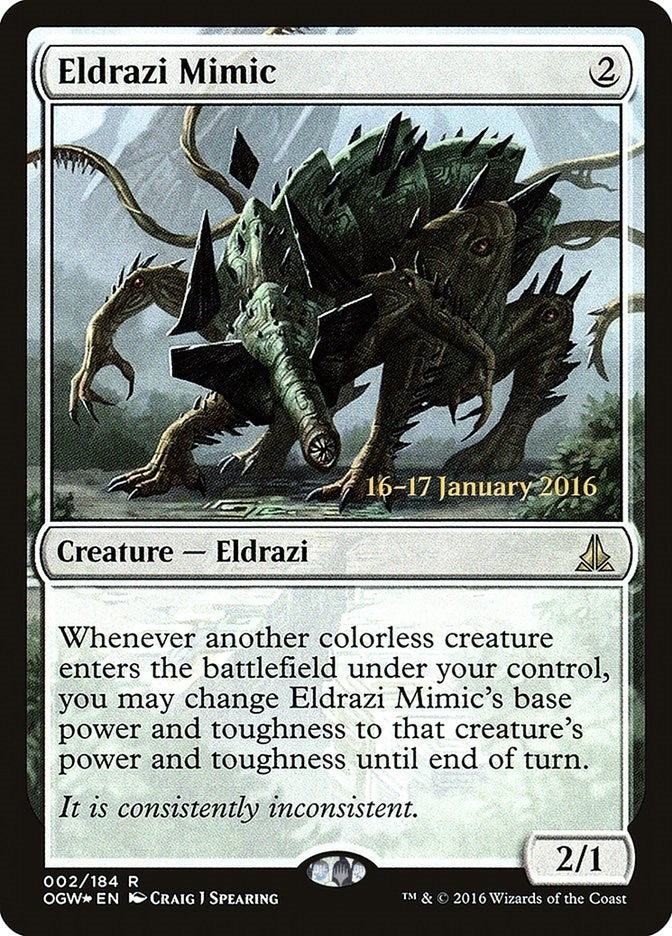 Image for Eldrazi Mimic (2) [Prerelease Cards] - Magic: The Gathering