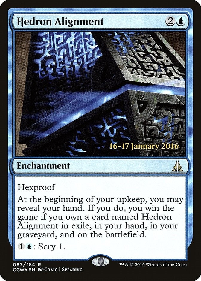 Image for Hedron Alignment (57) [Prerelease Cards] - Magic: The Gathering