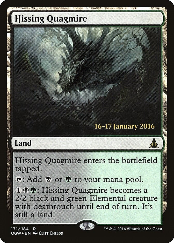 Image for Hissing Quagmire (171) [Prerelease Cards] - Magic: The Gathering