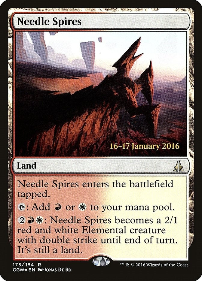 Image for Needle Spires (175) [Prerelease Cards] - Magic: The Gathering