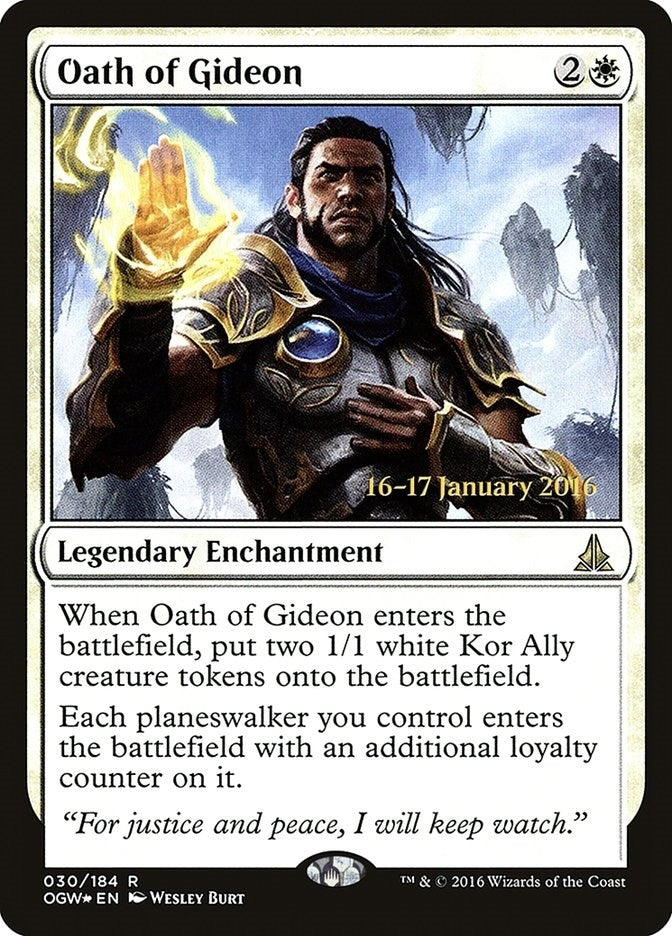 Image for Oath of Gideon (30) [Prerelease Cards] - Magic: The Gathering