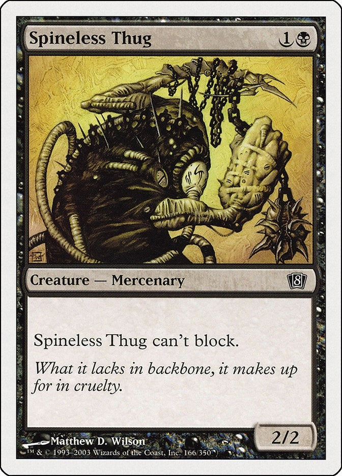 Image for Spineless Thug (166) [8th Edition] - Magic: The Gathering