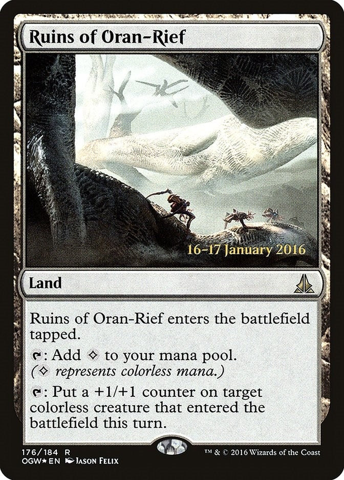 Image for Ruins of Oran-Rief (176) [Prerelease Cards] - Magic: The Gathering