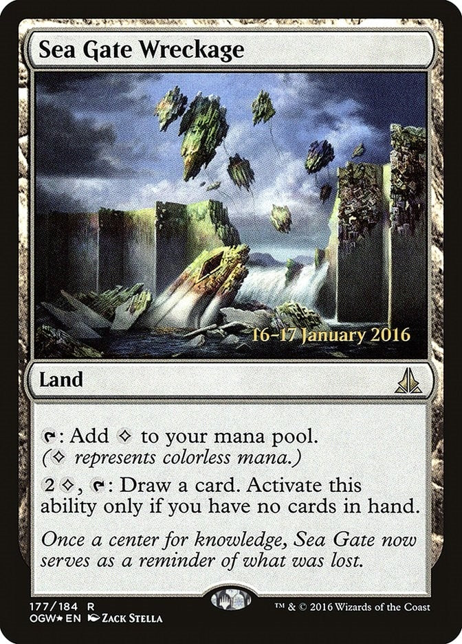 Image for Sea Gate Wreckage (177) [Prerelease Cards] - Magic: The Gathering