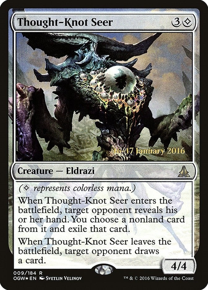 Image for Thought-Knot Seer (9) [Prerelease Cards] - Magic: The Gathering