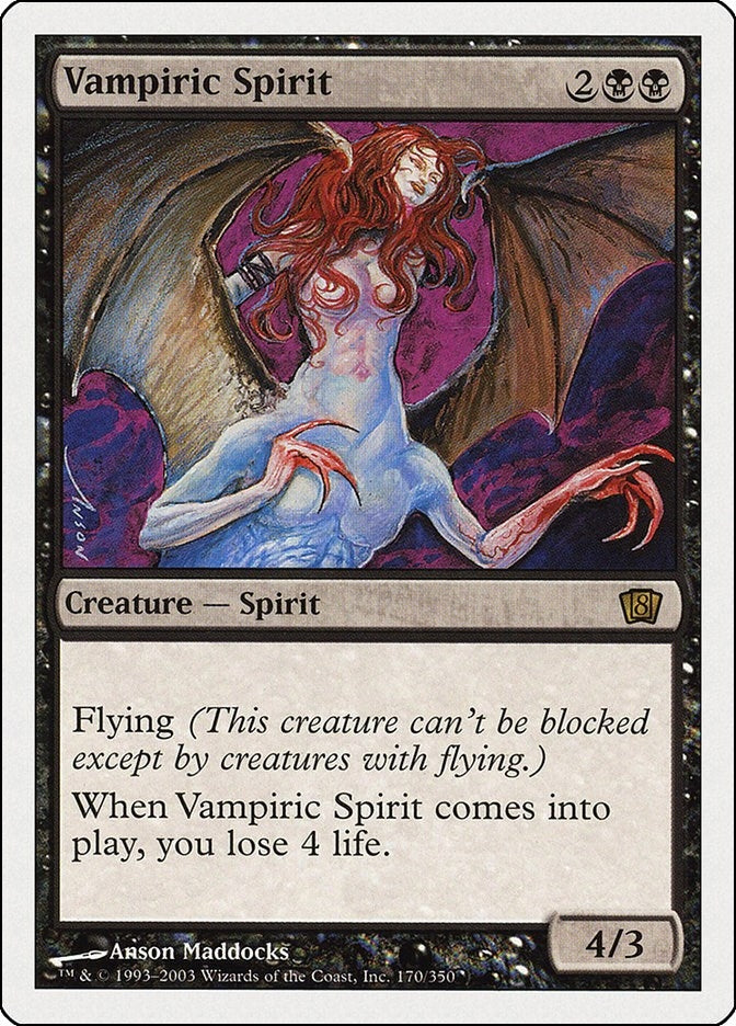 Image for Vampiric Spirit (170) [8th Edition] - Magic: The Gathering