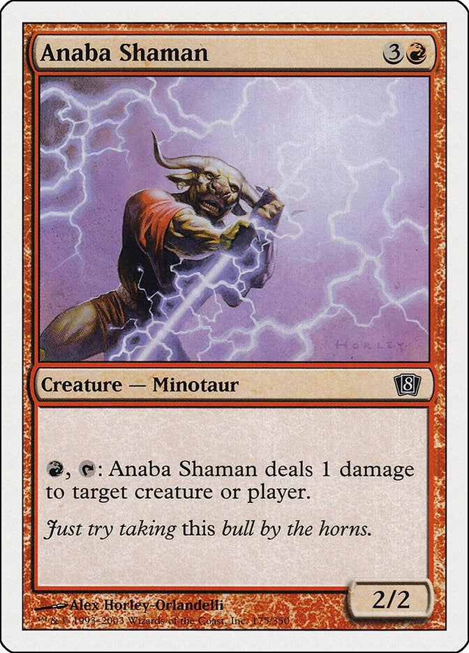 Image for Anaba Shaman (175) [8th Edition] - Magic: The Gathering