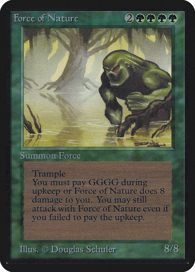Image for Force of Nature [Alpha Edition] - Magic: The Gathering