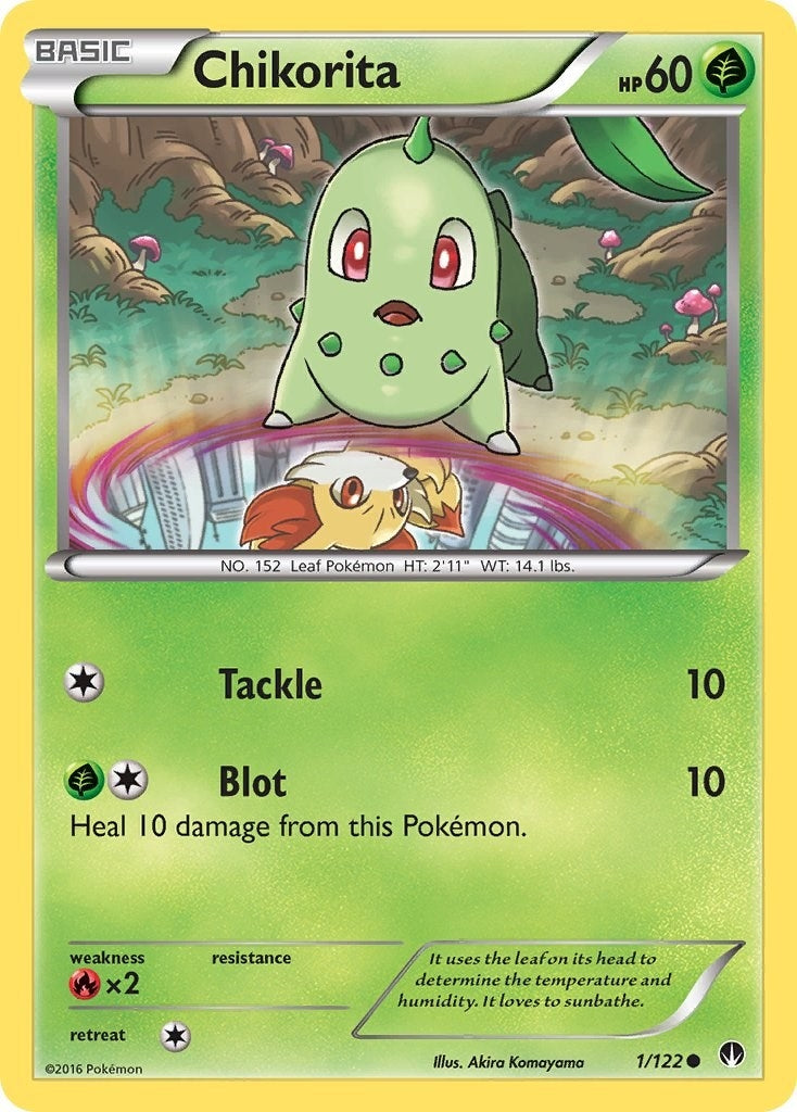 Image for Chikorita (1/122) [XY - BREAKpoint] - Pokemon