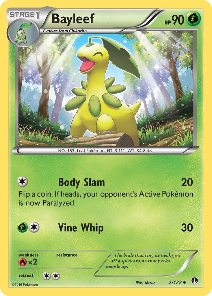 Image for Bayleef (2/122) [XY - BREAKpoint] - Pokemon