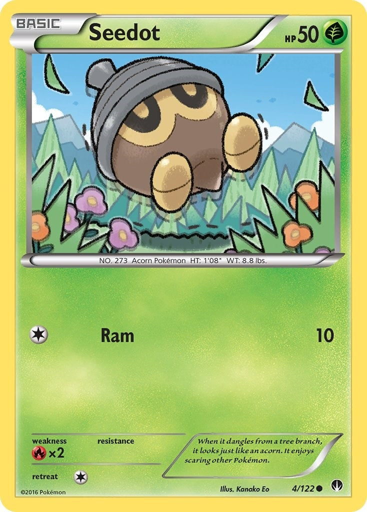 Image for Seedot (4/122) [XY - BREAKpoint] - Pokemon