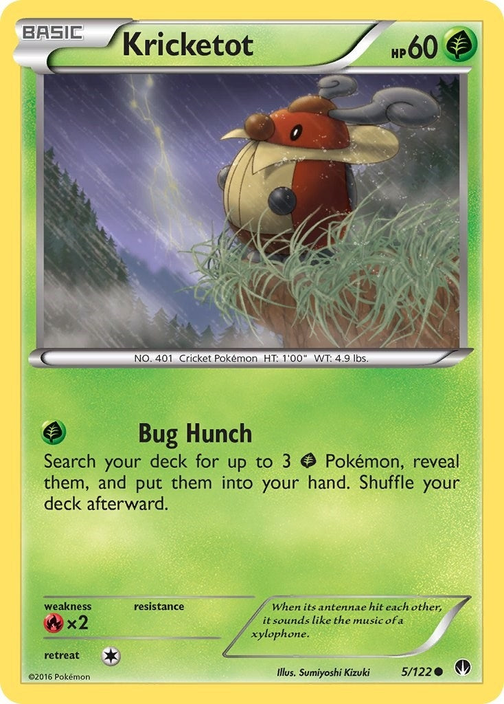 Image for Kricketot (5/122) [XY - BREAKpoint] - Pokemon