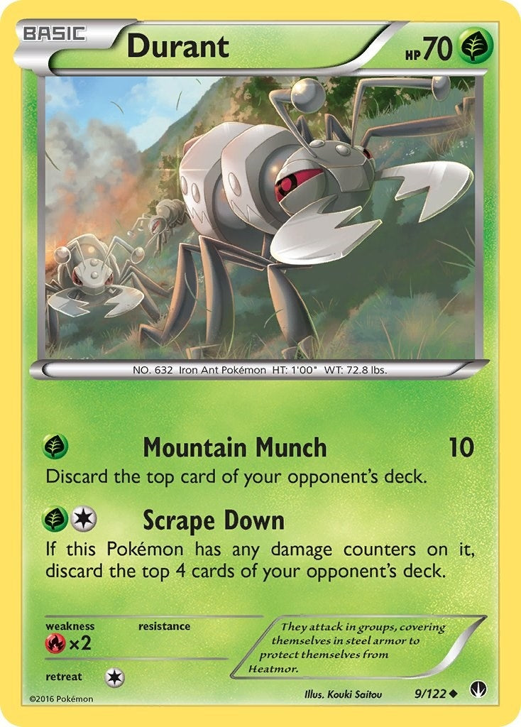 Image for Durant (9/122) [XY - BREAKpoint] - Pokemon