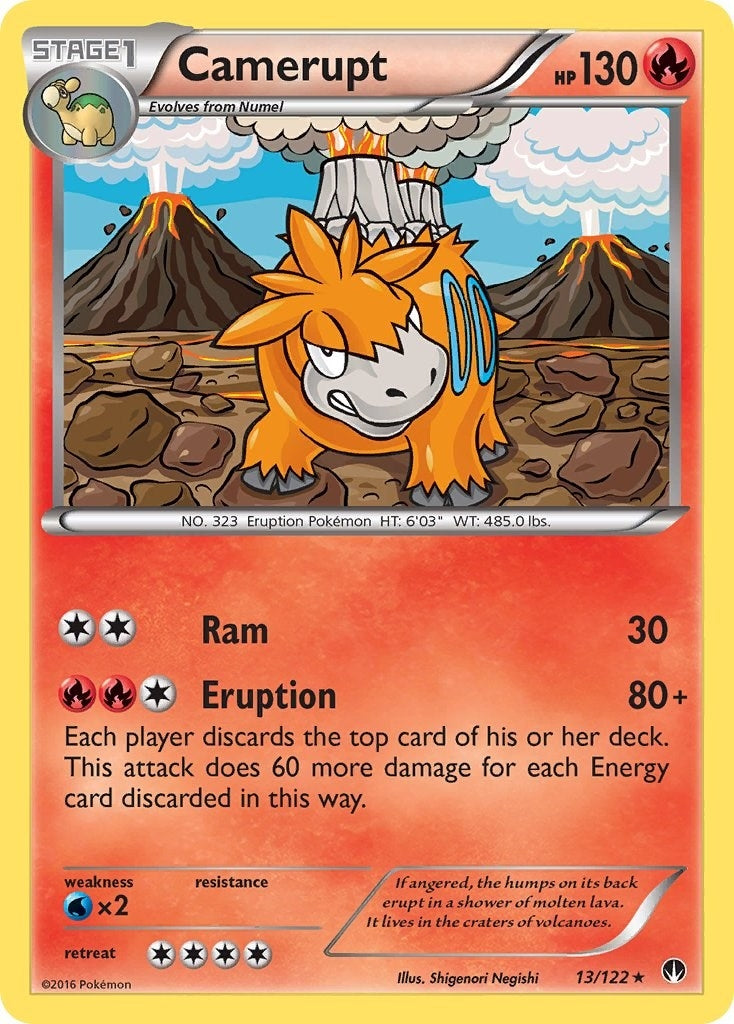 Image for Camerupt (13/122) [XY - BREAKpoint] - Pokemon