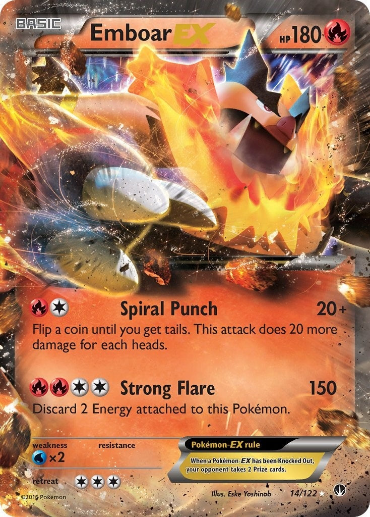 Image for Emboar EX (14/122) [XY - BREAKpoint] - Pokemon