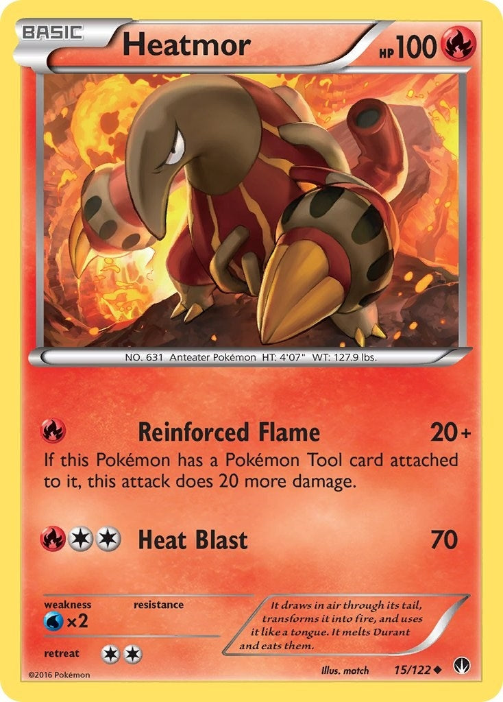 Image for Heatmor (15/122) [XY - BREAKpoint] - Pokemon