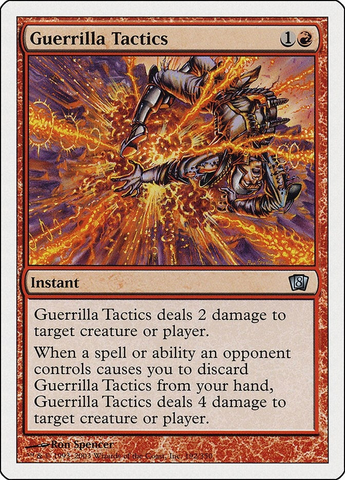 Image for Guerrilla Tactics (192) [8th Edition] - Magic: The Gathering