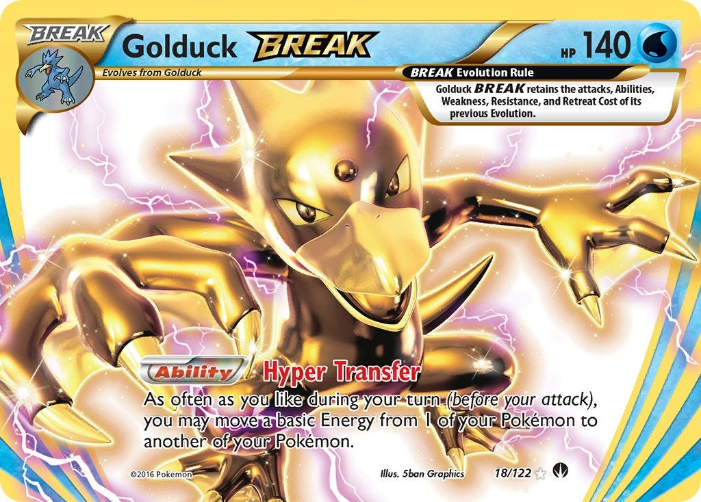 Image for Golduck BREAK (18/122) [XY - BREAKpoint] - Pokemon