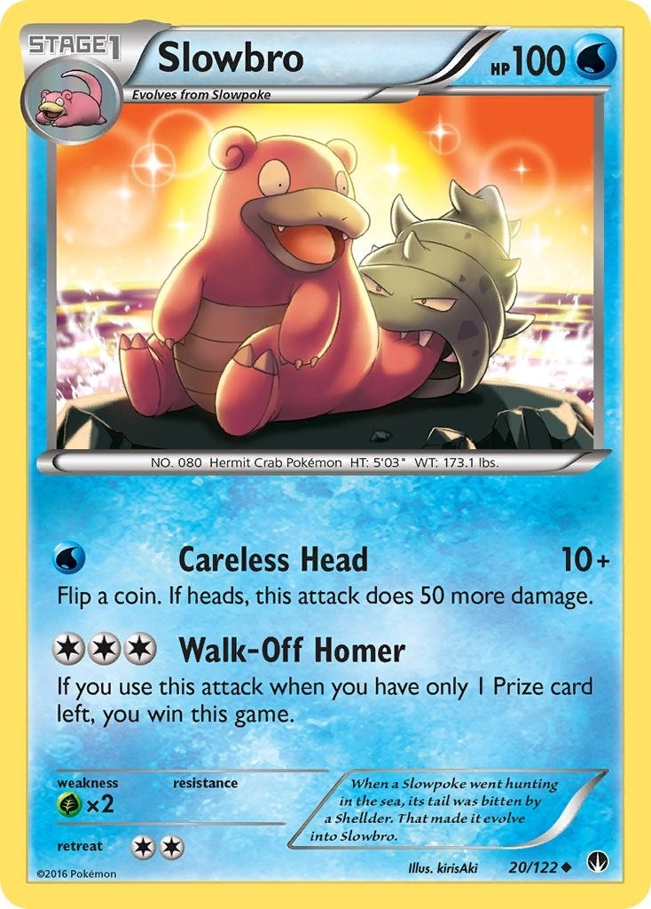 Image for Slowbro (20/122) [XY - BREAKpoint] - Pokemon