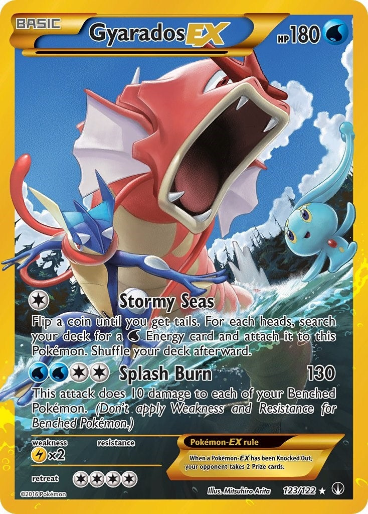 Gyarados EX (Secret) (123/122) [XY - BREAKpoint]