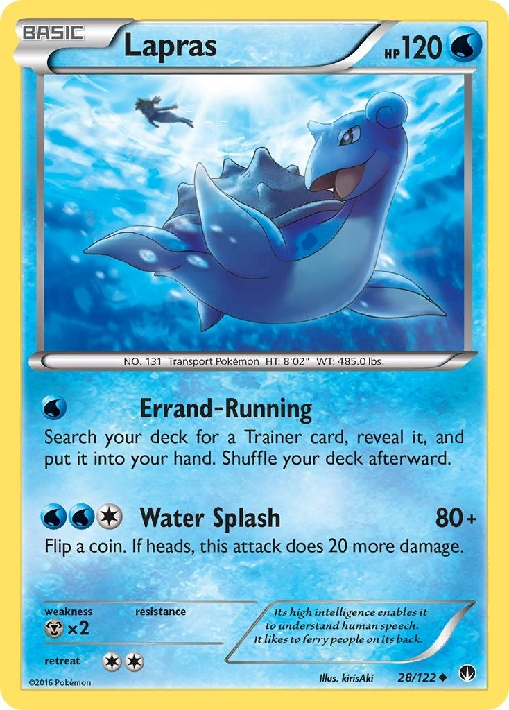 Image for Lapras (28/122) [XY - BREAKpoint] - Pokemon