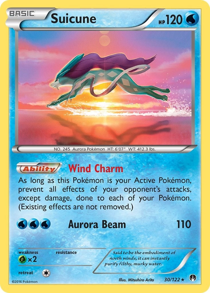 Image for Suicune (30/122) [XY - BREAKpoint] - Pokemon