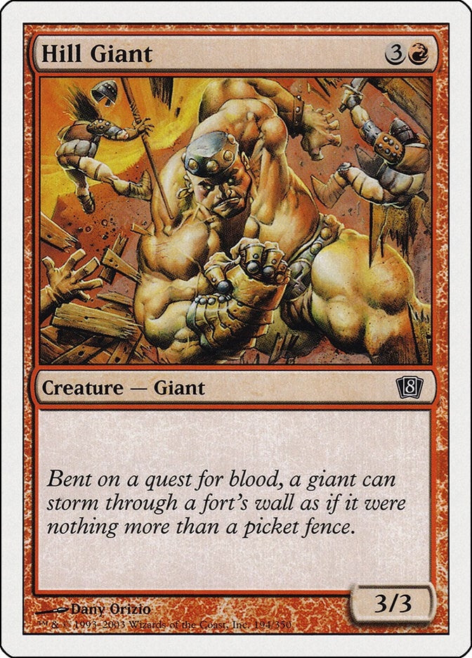 Image for Hill Giant (194) [8th Edition] - Magic: The Gathering