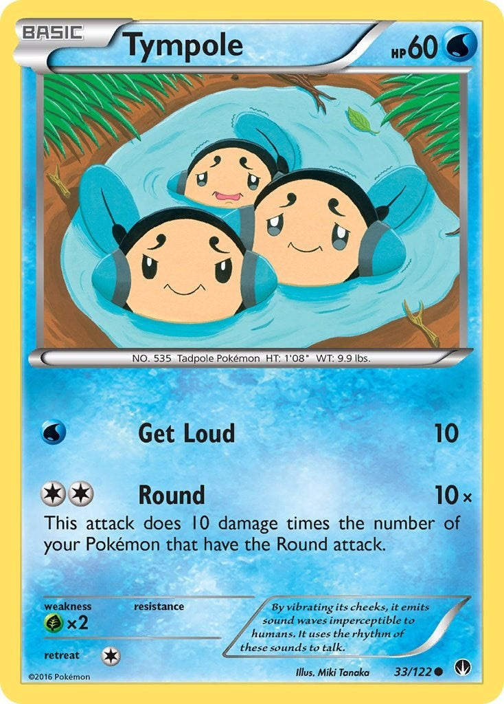 Image for Tympole (33/122) [XY - BREAKpoint] - Pokemon