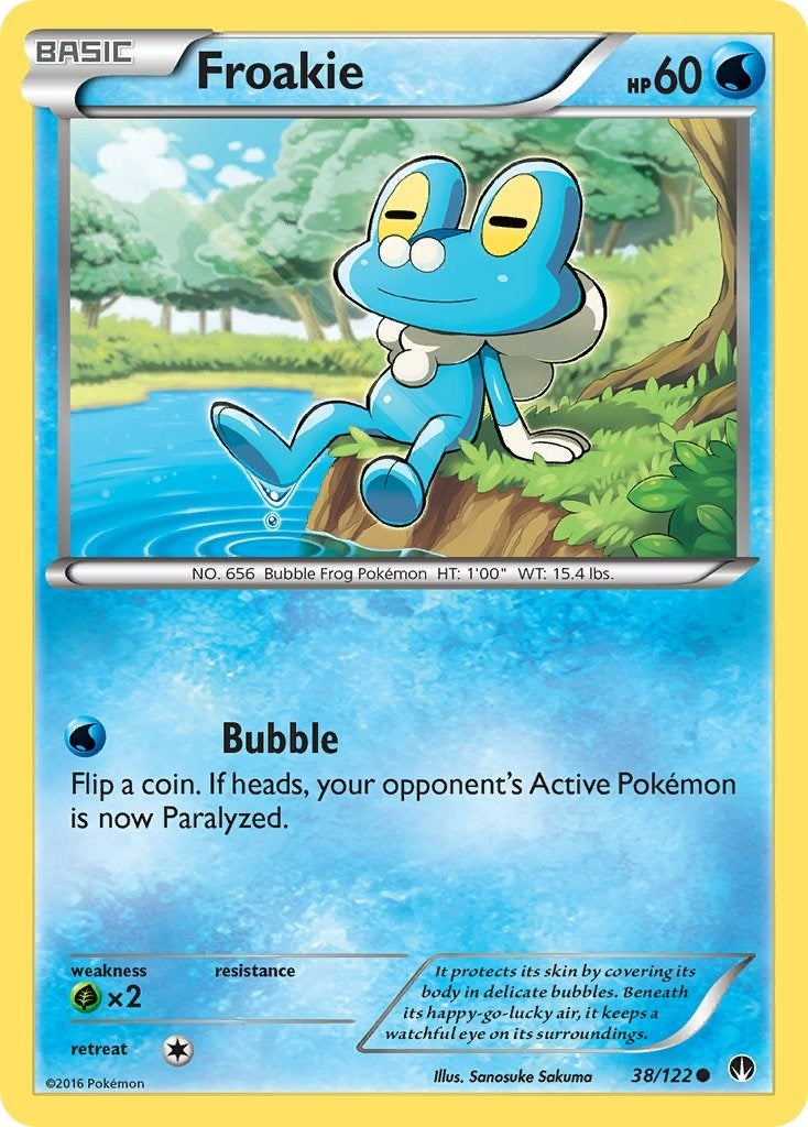 Image for Froakie (38/122) [XY - BREAKpoint] - Pokemon