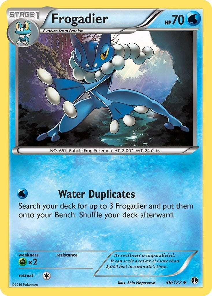 Image for Frogadier (39/122) [XY - BREAKpoint] - Pokemon