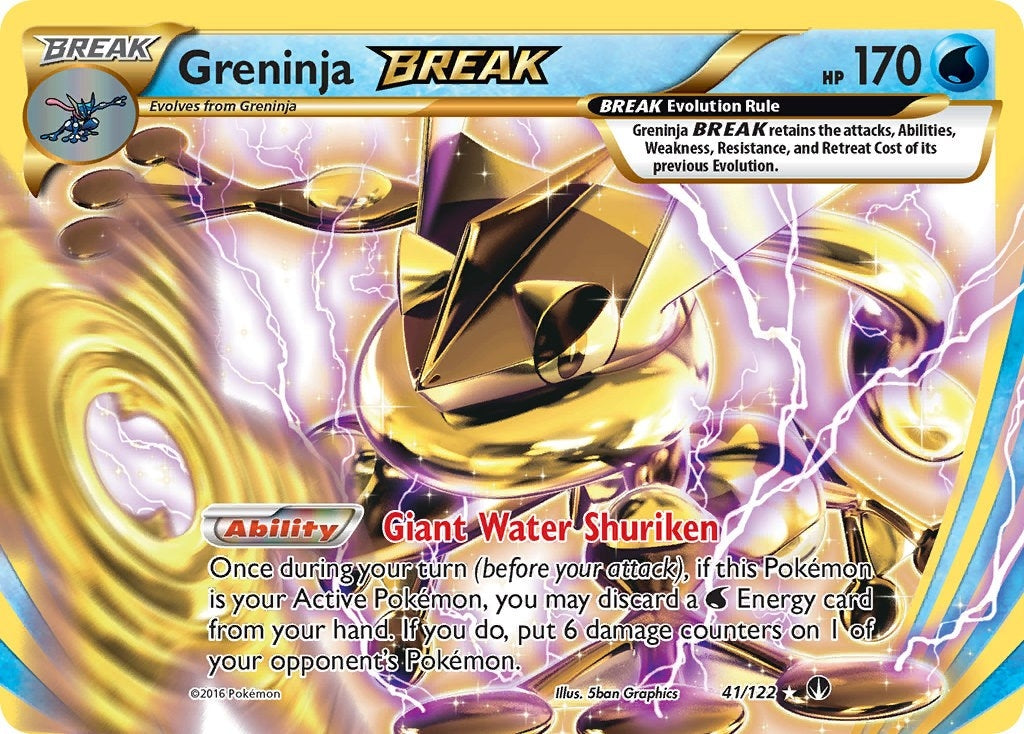 Image for Greninja BREAK (41/122) [XY - BREAKpoint] - Pokemon
