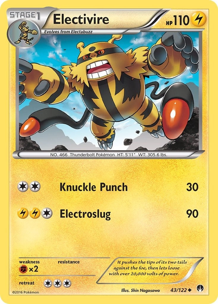 Image for Electivire (43/122) [XY - BREAKpoint] - Pokemon