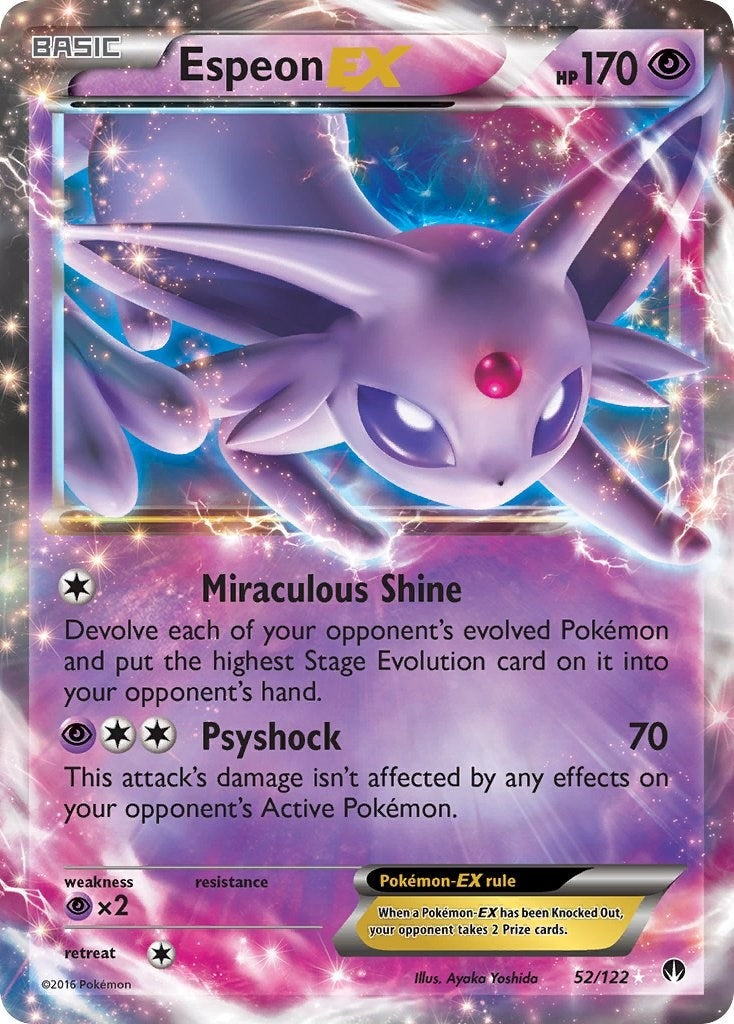 Image for Espeon EX (52/122) [XY - BREAKpoint] - Pokemon