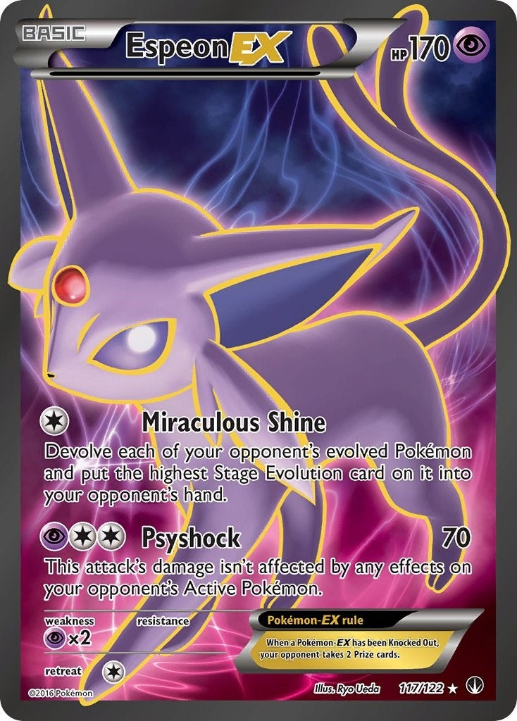 Image for Espeon EX (Full Art) (117/122) [XY - BREAKpoint] - Pokemon