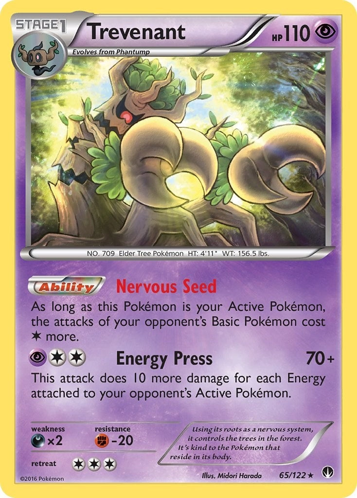 Image for Trevenant (65/122) [XY - BREAKpoint] - Pokemon