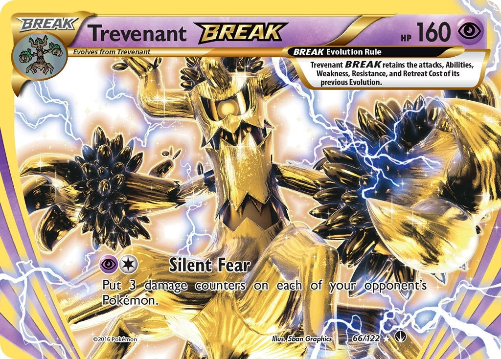 Image for Trevenant BREAK (66/122) [XY - BREAKpoint] - Pokemon