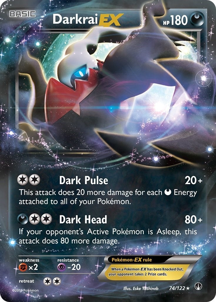 Image for Darkrai EX (74/122) [XY - BREAKpoint] - Pokemon