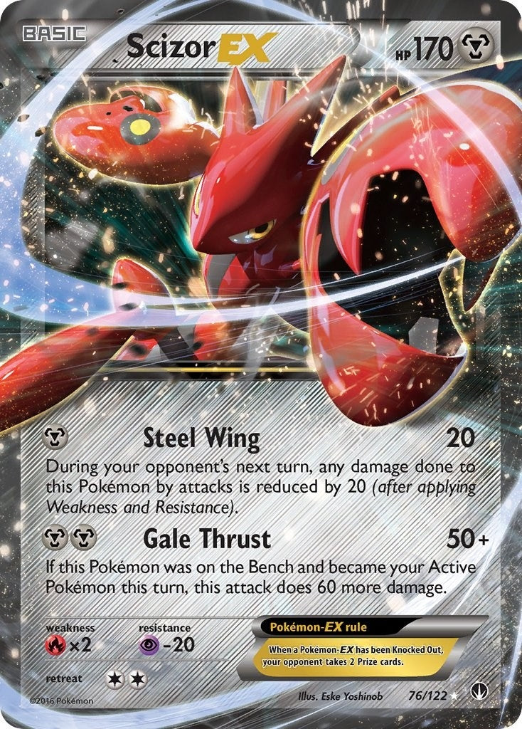 Image for Scizor EX (76/122) [XY - BREAKpoint] - Pokemon
