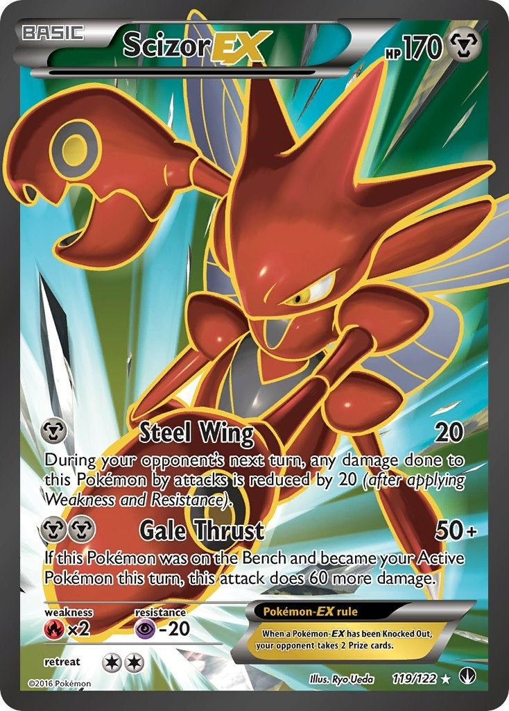 Image for Scizor EX (Full Art) (119/122) [XY - BREAKpoint] - Pokemon