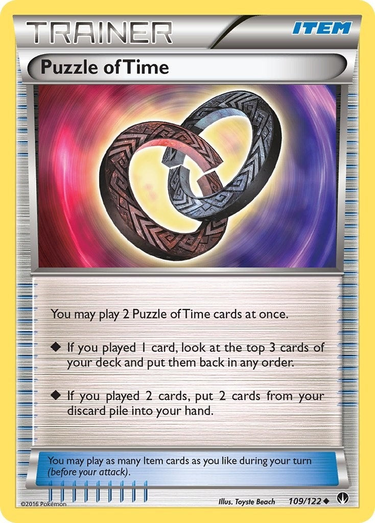 Image for Puzzle of Time (109/122) [XY - BREAKpoint] - Pokemon