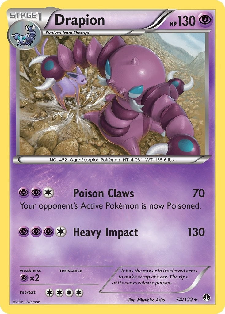 Image for Drapion (54/122) [XY - BREAKpoint] - Pokemon