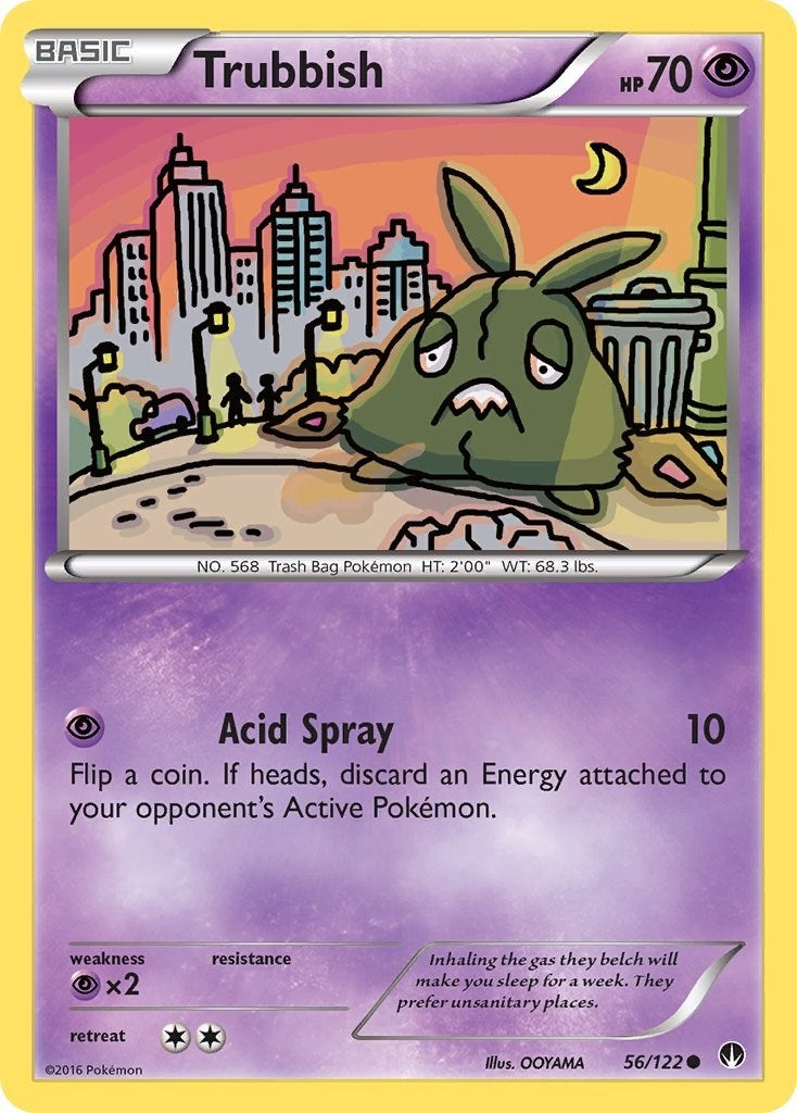 Image for Trubbish (56/122) [XY - BREAKpoint] - Pokemon