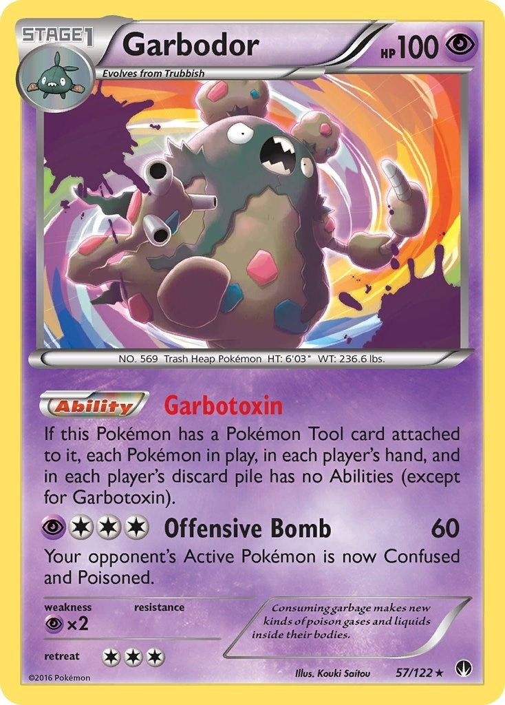 Image for Garbodor (57/122) [XY - BREAKpoint] - Pokemon
