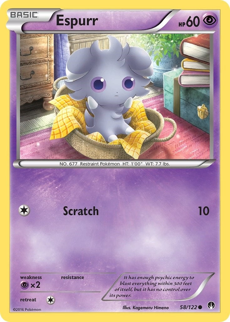Image for Espurr (58/122) [XY - BREAKpoint] - Pokemon