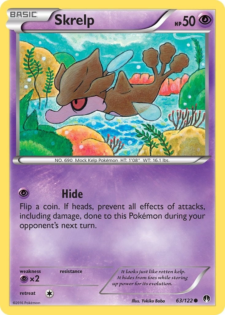 Image for Skrelp (63/122) [XY - BREAKpoint] - Pokemon