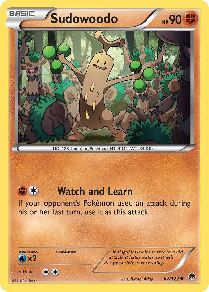 Image for Sudowoodo (67/122) [XY - BREAKpoint] - Pokemon